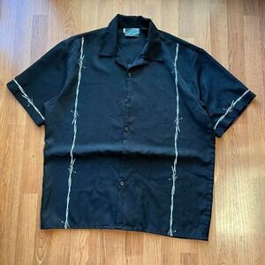 Vintage Y2K grunge button down jnco style size XL
